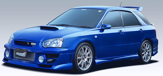 FreeWay Dolphin-Aeroform subaru impreza C・D型